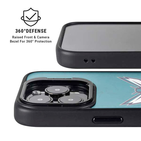 NBA Charlotte Hornets Distressed iPhone 15 Pro Kickstand Case